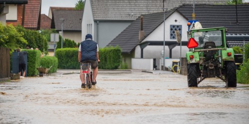 inondation ; rue